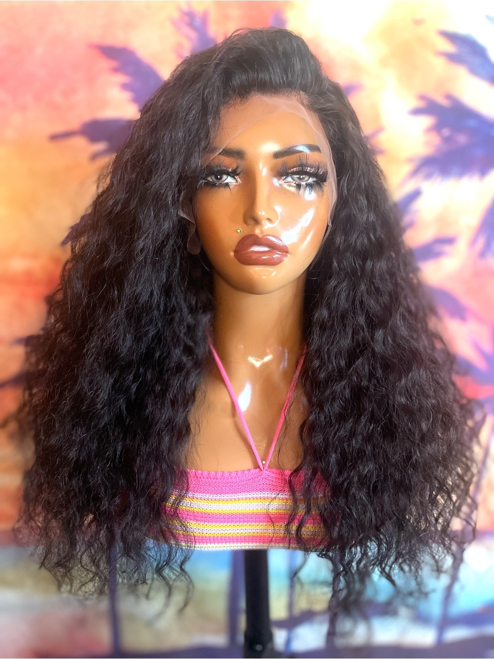 20” Loose Wave 13x4 Swiss Lace 100% Human Hair Wig